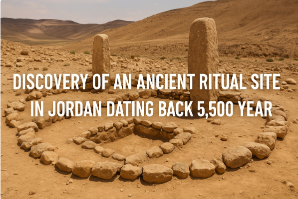 Discovery of an Ancient Ritual Site in Jordan Dating Back 5,500 Years